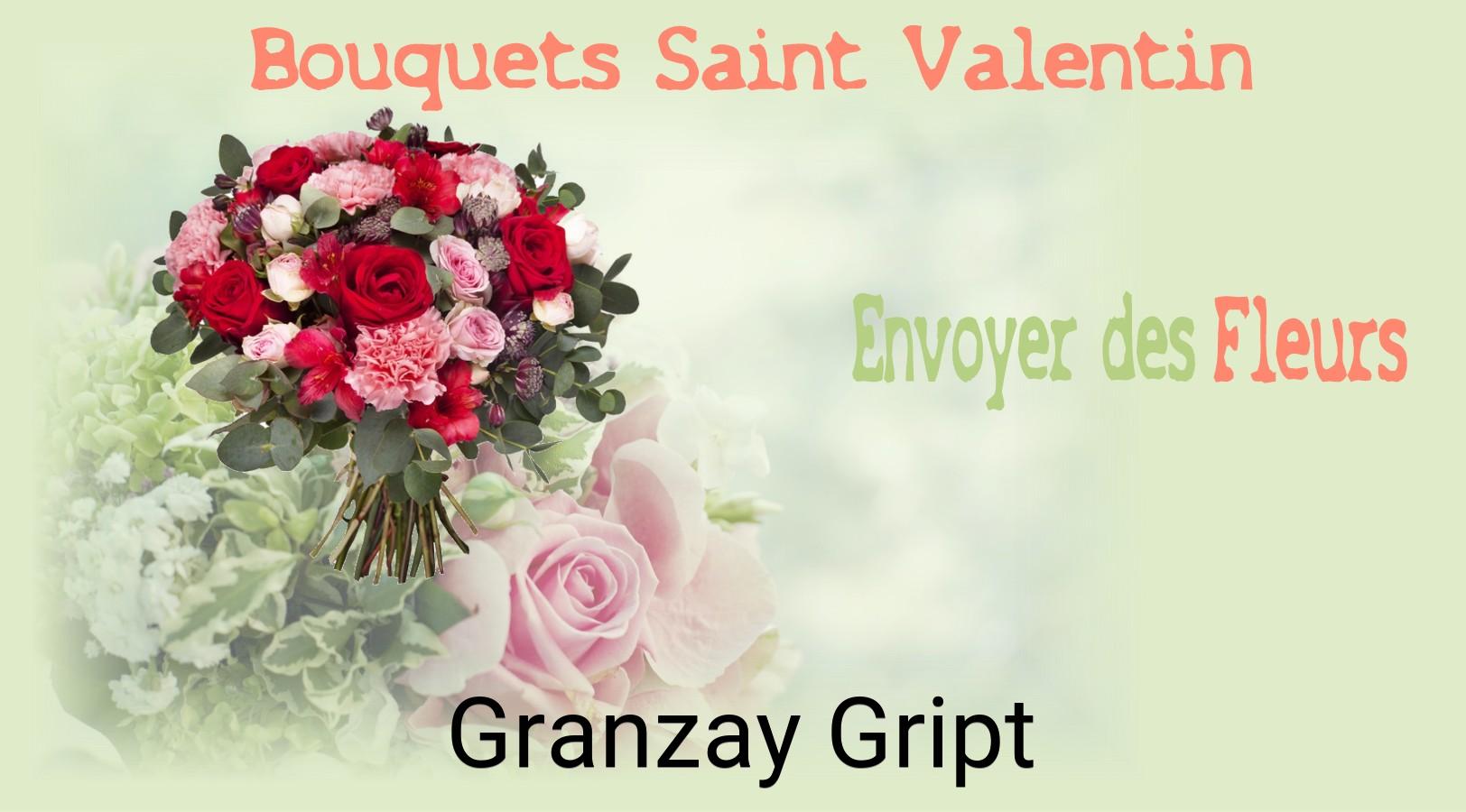 Roses de Saint-Valentin livrées à Granzay-Gript